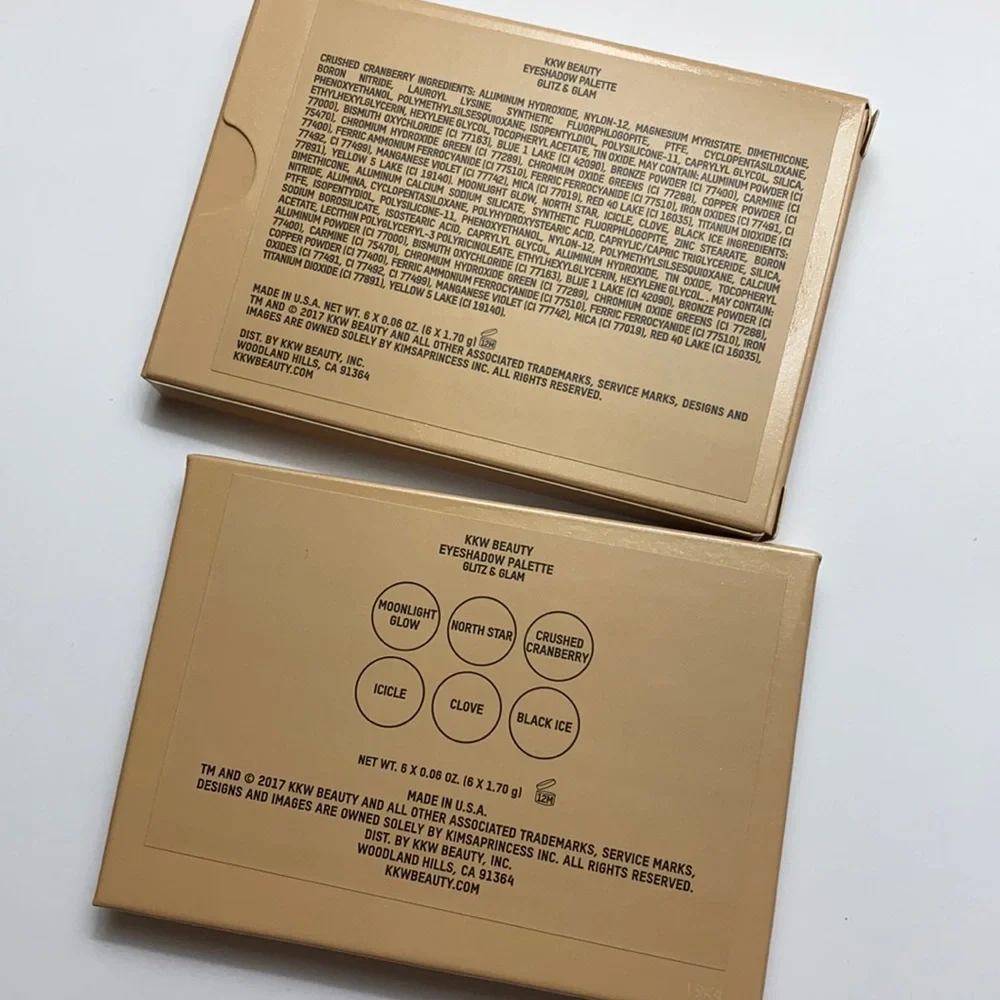 KKW Beauty Glitz & Glam Eyeshadow Palette